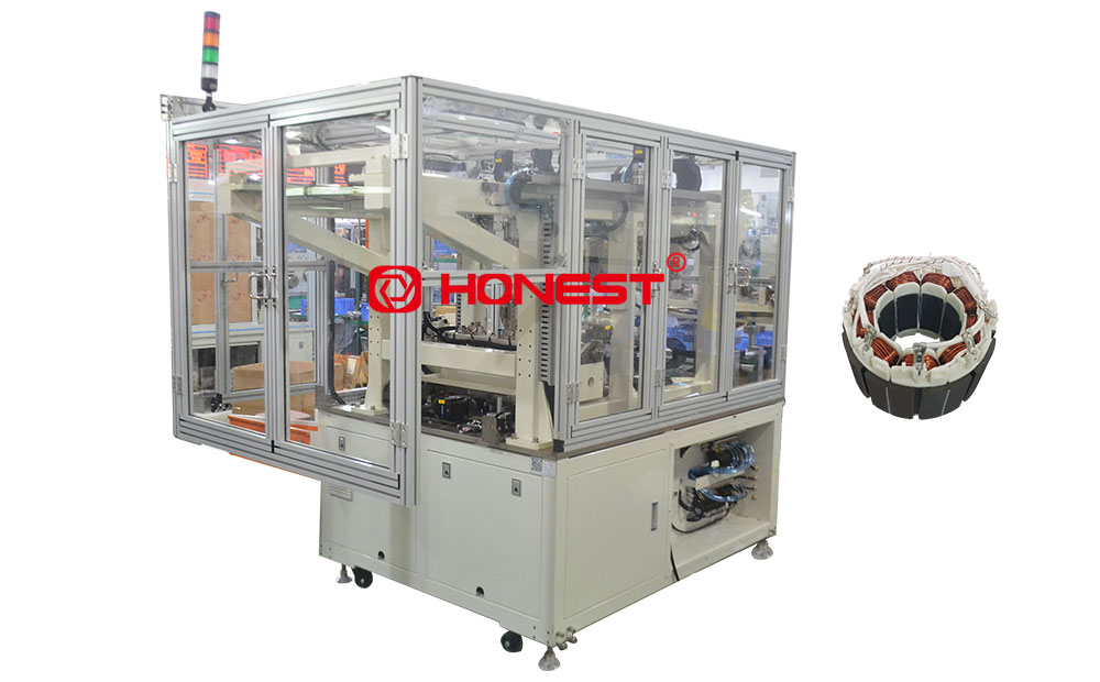 Air Conditioning Compressor Motor Winding Machine